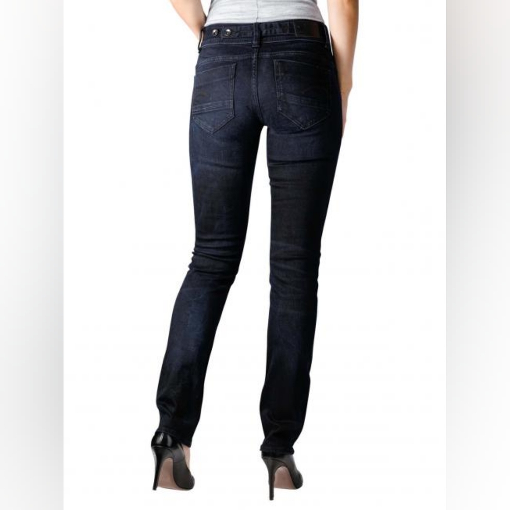 15. NWT G-STAR MIDGE STRAIGHT JEANS IN DARK AGED - Picture 4 of 11